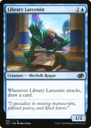 Library Larcenist\nJumpstart 2022\nSingle\nMagic The Gathering