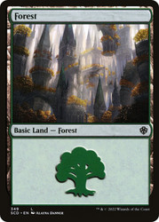 Forest (#349)\nStarter Commander Decks\nSingle\nMagic The Gathering