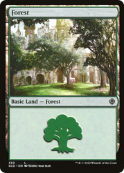 Forest (#350)\nStarter Commander Decks\nSingle\nMagic The Gathering