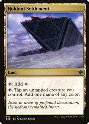 Holdout Settlement\nStarter Commander Decks\nSingle\nMagic The Gathering