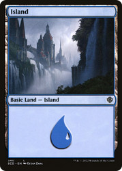 Island (#340)\nStarter Commander Decks\nSingle\nMagic The Gathering