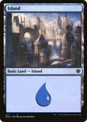 Island (#337)\nStarter Commander Decks\nSingle\nMagic The Gathering