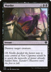 Murder\nStarter Commander Decks\nSingle\nMagic The Gathering