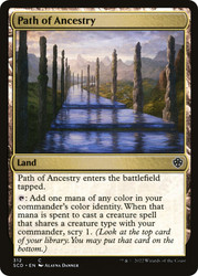 Path of Ancestry\nStarter Commander Decks\nSingle\nMagic The Gathering