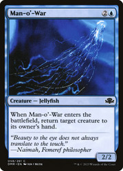 Man-o'-War\nDominaria Remastered\nSingle\nMagic The Gathering
