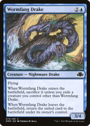 Wormfang Drake\nDominaria Remastered\nSingle\nMagic The Gathering