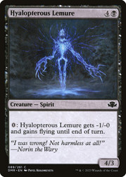 Hyalopterous Lemure\nDominaria Remastered\nSingle\nMagic The Gathering