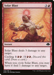 Solar Blast\nDominaria Remastered\nSingle\nMagic The Gathering