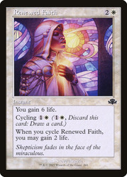 Renewed Faith (Retro Frame)\nDominaria Remastered - Retro Frame\nSingle\nMagic The Gathering