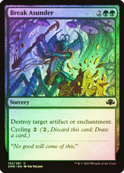 Break Asunder\nDominaria Remastered\nSingle\nMagic The Gathering