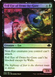 Evil Eye of Orms-by-Gore\nDominaria Remastered\nSingle\nMagic The Gathering