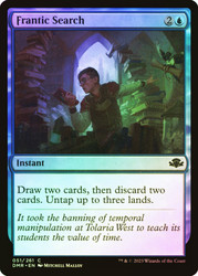 Frantic Search\nDominaria Remastered\nSingle\nMagic The Gathering