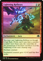 Lightning Reflexes\nDominaria Remastered\nSingle\nMagic The Gathering