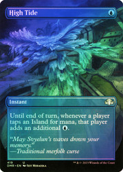 High Tide (Borderless)\nDominaria Remastered - Borderless\nSingle\nMagic The Gathering