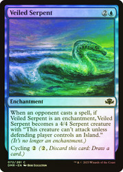 Veiled Serpent\nDominaria Remastered\nSingle\nMagic The Gathering