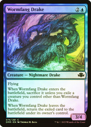 Wormfang Drake\nDominaria Remastered\nSingle\nMagic The Gathering