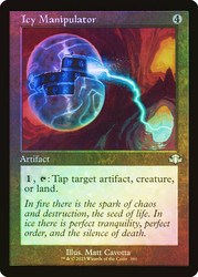 Icy Manipulator (Retro Frame)\nDominaria Remastered - Retro Frame\nSingle\nMagic The Gathering