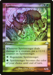 Spiritmonger (Retro Frame)\nDominaria Remastered - Retro Frame\nSingle\nMagic The Gathering