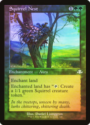 Squirrel Nest (Retro Frame)\nDominaria Remastered - Retro Frame\nSingle\nMagic The Gathering