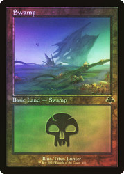 Swamp (#406) (Retro Frame)\nDominaria Remastered - Retro Frame\nSingle\nMagic The Gathering