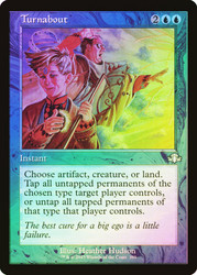 Turnabout (Retro Frame)\nDominaria Remastered - Retro Frame\nSingle\nMagic The Gathering