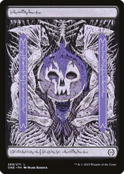 Swamp (#269) (Full Art) (Phyrexian)\nPhyrexia: All Will Be One\nSingle\nMagic The Gathering