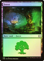 Forest (#276)\nPhyrexia: All Will Be One\nSingle\nMagic The Gathering