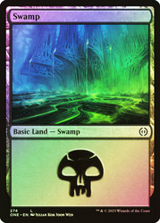 Swamp (#274)\nPhyrexia: All Will Be One\nSingle\nMagic The Gathering