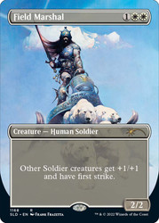 Field Marshal (Secret Lair) (Borderless)\nPromo: General\nSingle\nMagic The Gathering
