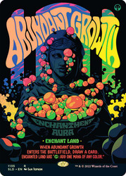 Abundant Growth (Secret Lair) (Hand Drawn)\nPromo: General\nSingle\nMagic The Gathering