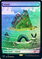 Island (Secret Lair) (#1131) (Full Art)\nPromo: General\nSingle\nMagic The Gathering