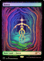 Forest (Secret Lair) (#395) (Full Art)\nPromo: General\nSingle\nMagic The Gathering