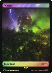 Wastes (Secret Lair) (#704) (Full Art)\nPromo: General\nSingle\nMagic The Gathering