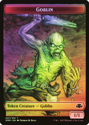 {Goblin Token} // {Marit Lage Token}\nDominaria Remastered\nSingle\nMagic The Gathering
