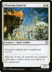 Phantom General\nPhyrexia: All Will Be One Commander\nSingle\nMagic The Gathering