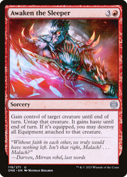 Awaken the Sleeper\nPhyrexia: All Will Be One\nSingle\nMagic The Gathering