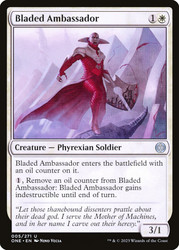 Bladed Ambassador\nPhyrexia: All Will Be One\nSingle\nMagic The Gathering