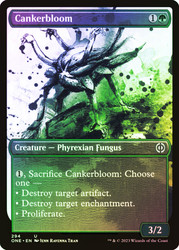 Cankerbloom (Showcase)\nPhyrexia: All Will Be One - Variants\nSingle\nMagic The Gathering