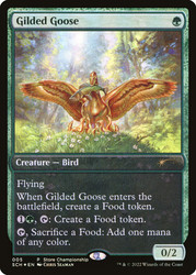 Gilded Goose (Store Championship) (Full Art)\nPromo: General\nSingle\nMagic The Gathering