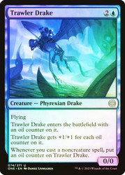 Trawler Drake\nPhyrexia: All Will Be One\nSingle\nMagic The Gathering