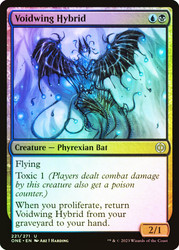 Voidwing Hybrid\nPhyrexia: All Will Be One\nSingle\nMagic The Gathering