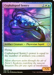 Cephalopod Sentry\nPhyrexia: All Will Be One\nSingle\nMagic The Gathering