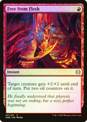 Free from Flesh\nPhyrexia: All Will Be One\nSingle\nMagic The Gathering