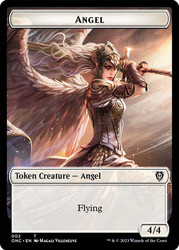 {Angel Token} (#002) // {Soldier Token} (#007)\nPhyrexia: All Will Be One Commander\nSingle\nMagic The Gathering