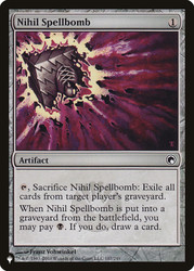 Nihil Spellbomb\nMystery Booster / The List\nSingle\nMagic The Gathering