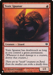 Toxic Iguanar\nMystery Booster / The List\nSingle\nMagic The Gathering