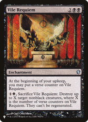 Vile Requiem\nMystery Booster / The List\nSingle\nMagic The Gathering