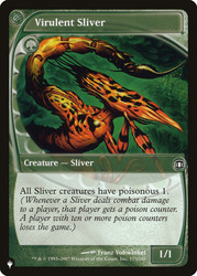 Virulent Sliver\nMystery Booster / The List\nSingle\nMagic The Gathering