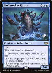 Hullbreaker Horror (Promo Pack) (Innistrad: Crimson Vow)\nPromo: Planeswalker Stamped\nSingle\nMagic The Gathering