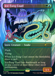 Ice-Fang Coatl (Secret Lair) (Borderless)\nPromo: General\nSingle\nMagic The Gathering